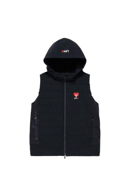 LUCIEN PELLAT-FINET WOMENS 中綿キルティング フードジップベスト