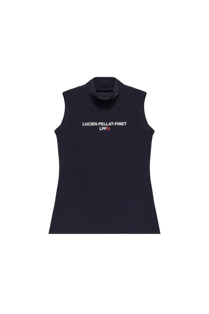 LUCIEN PELLAT-FINET LPFG WOMENS スリーブレスモックネックシャツ