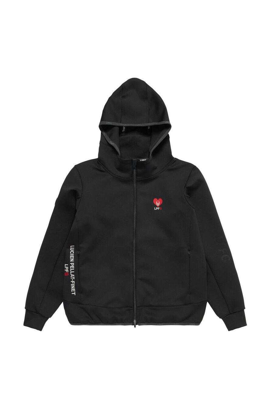 LUCIEN PELLAT-FINET WOMENS テック フードジップジャケット