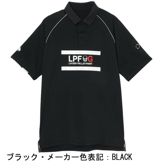 lucien pellat-finet MENS LPFG ﾗｸﾞﾗﾝｽﾘｰﾌﾞﾎﾟﾛｼｬﾂ S/S