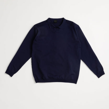 HERG1 MENS LIGHT KNIT SKIPPER LONG SLEEVE