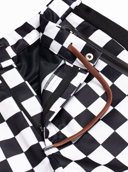 DEVEREUX GOLF MENS The Major BK Checker Shorts