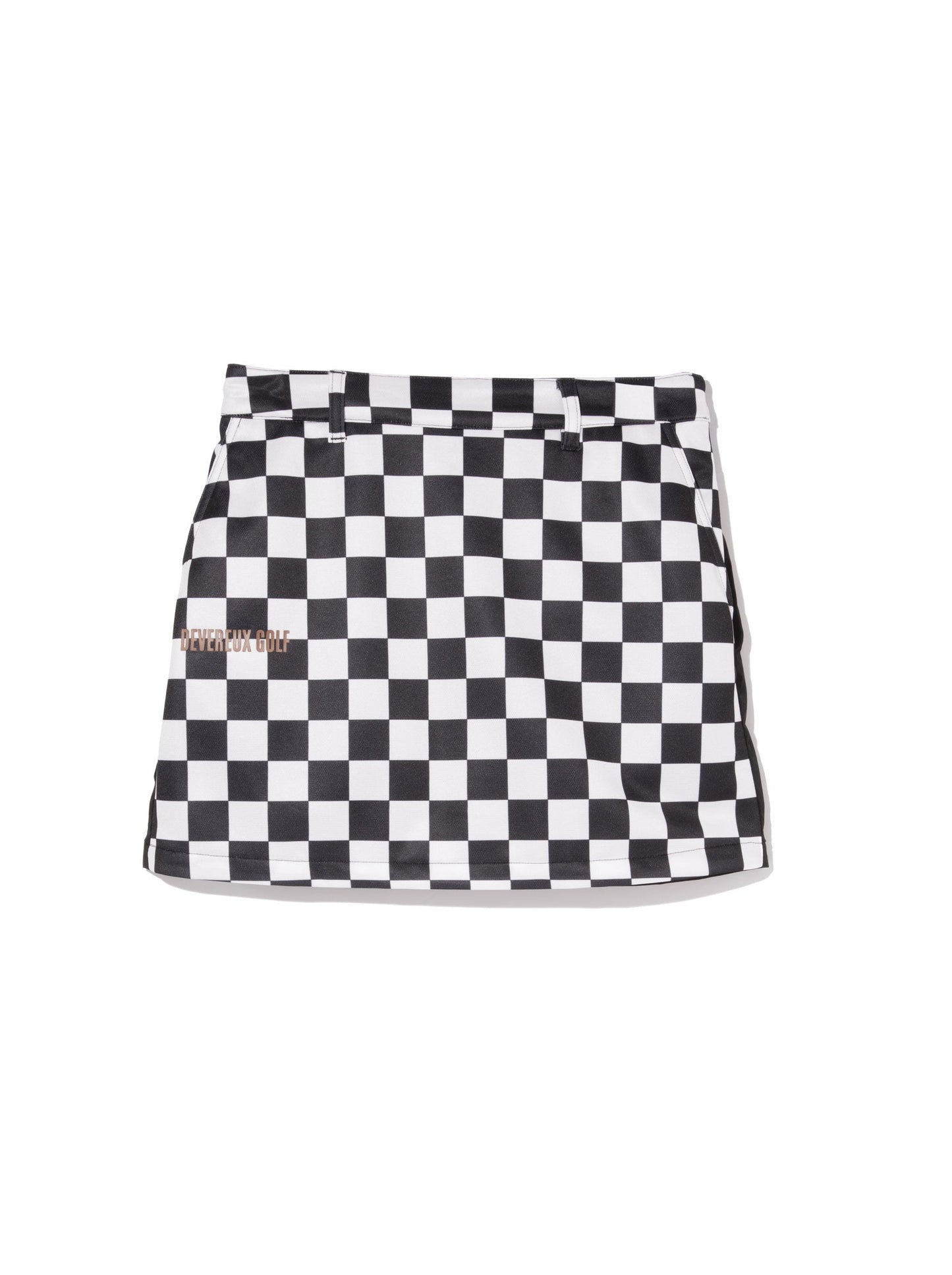 DEVEREUX GOLF WOMENS The Major BK Checker Skirt