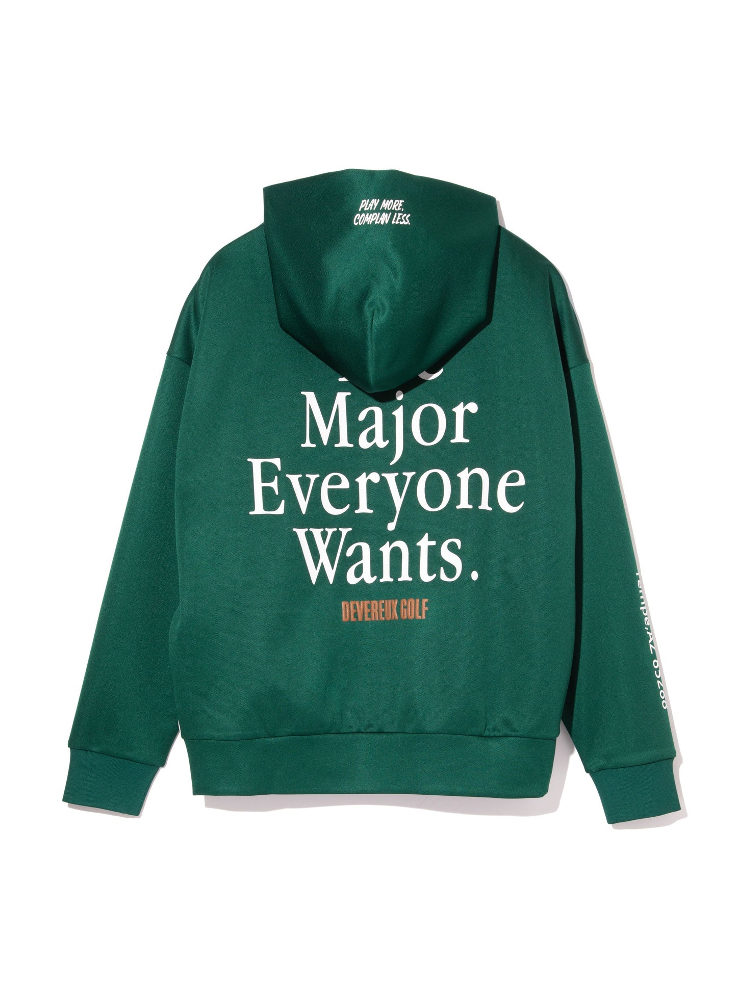 DEVEREUX GOLF WOMENS The Major GR Checkered Hoodie
