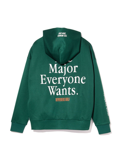 DEVEREUX GOLF WOMENS The Major GR Checkered Hoodie