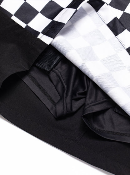 DEVEREUX GOLF WOMENS The Major BK Checker Skirt