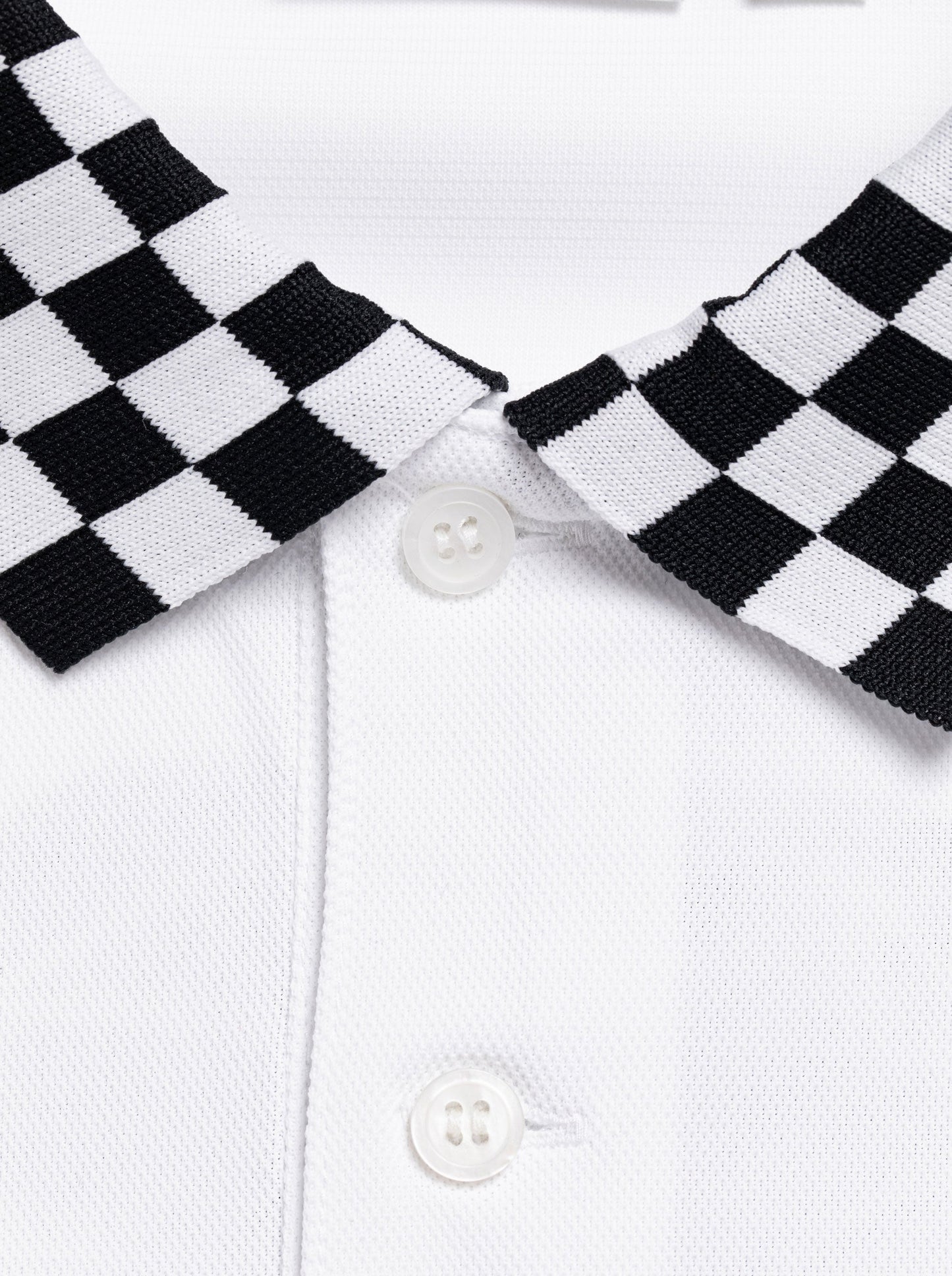 DEVEREUX GOLF MENS Icon Checker RibPolo