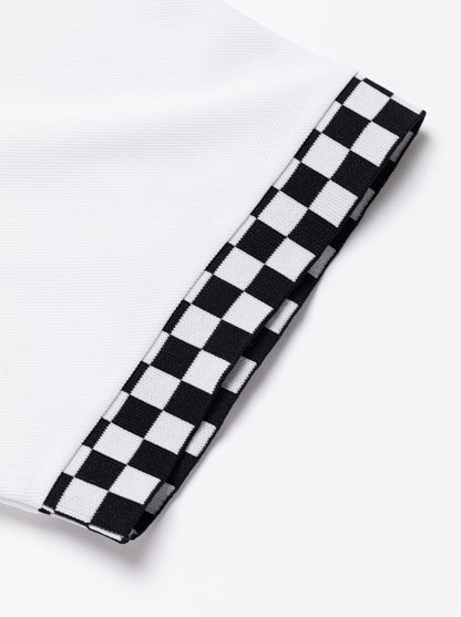 DEVEREUX GOLF MENS Icon Checker RibPolo