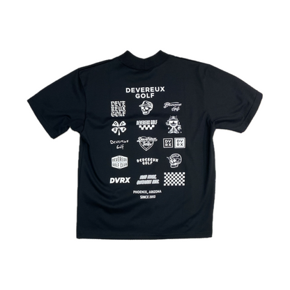 DEVEREUX GOLF MENS Logo Assortedmock TEE