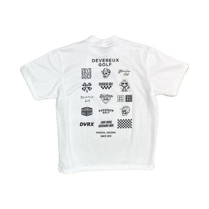 DEVEREUX GOLF MENS Logo Assortedmock TEE