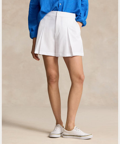 Ralph Lauren WOMENS Stretch pleated shorts
