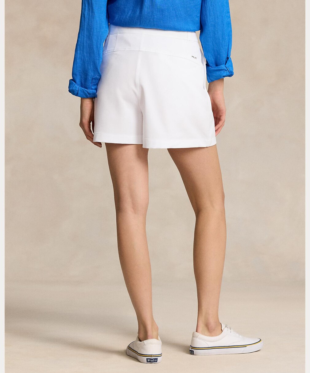 Ralph Lauren WOMENS Stretch pleated shorts