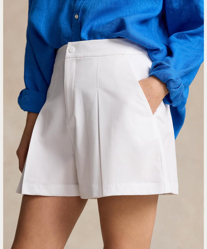 Ralph Lauren WOMENS Stretch pleated shorts