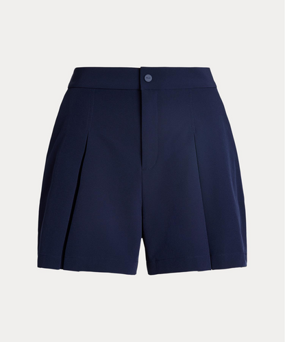 Ralph Lauren WOMENS Stretch pleated shorts