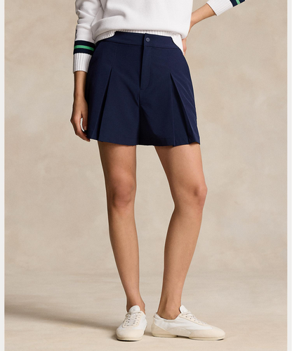 Ralph Lauren WOMENS Stretch pleated shorts