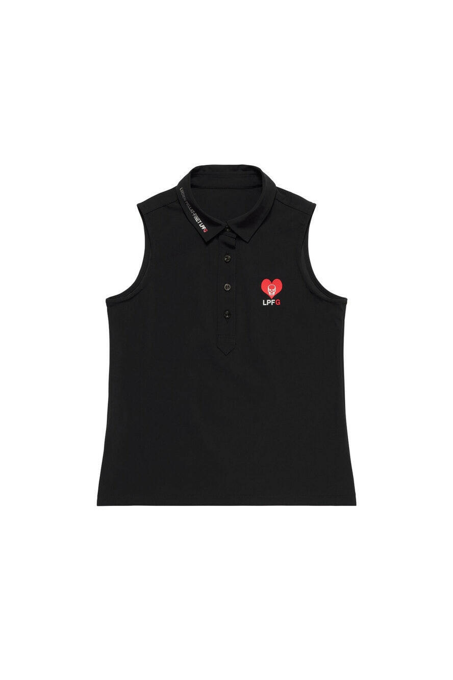 LUCIEN PELLAT-FINET LPFG WOMENS スリーブレスポロシャツ
