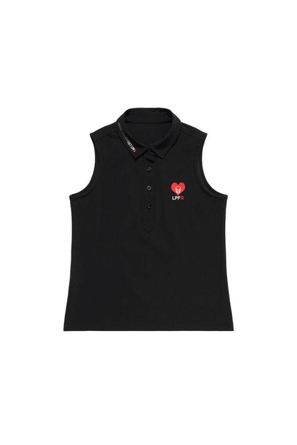 LUCIEN PELLAT-FINET LPFG WOMENS スリーブレスポロシャツ