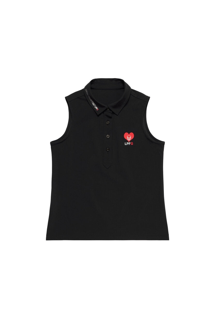 LUCIEN PELLAT-FINET LPFG WOMENS Sleeveless Polo Shirts