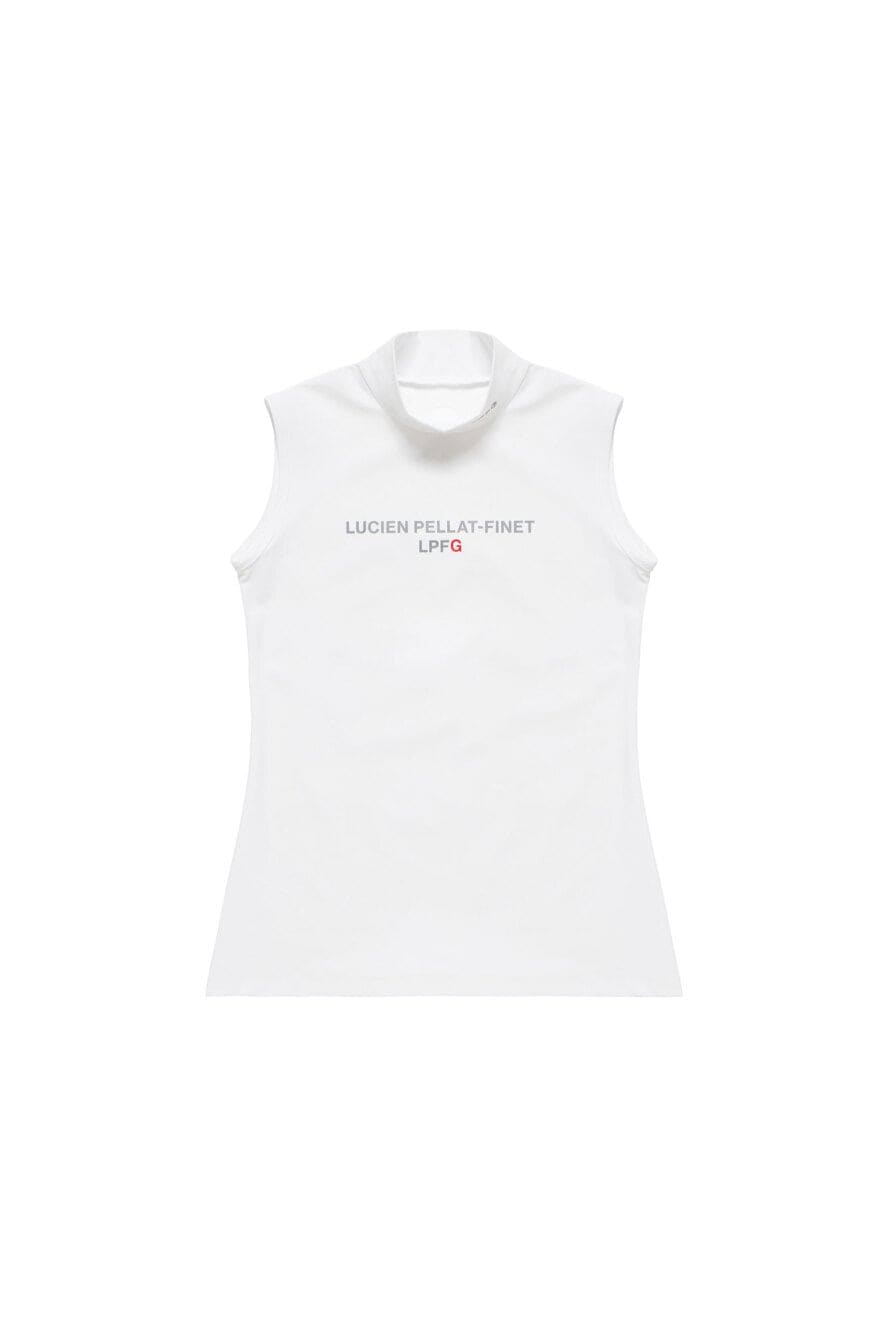 LUCIEN PELLAT-FINET LPFG WOMENS sleeveless mock neck shirt