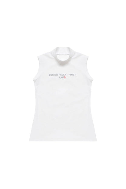 LUCIEN PELLAT-FINET LPFG WOMENS sleeveless mock neck shirt