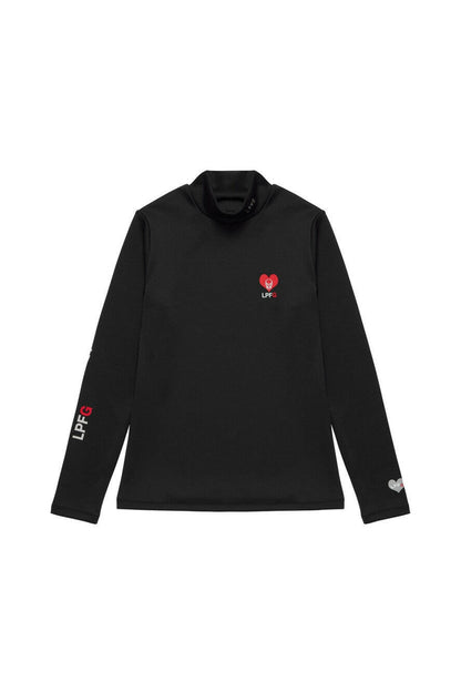 LUCIEN PELLAT-FINET LPFG WOMENS 長袖モックネックシャツ