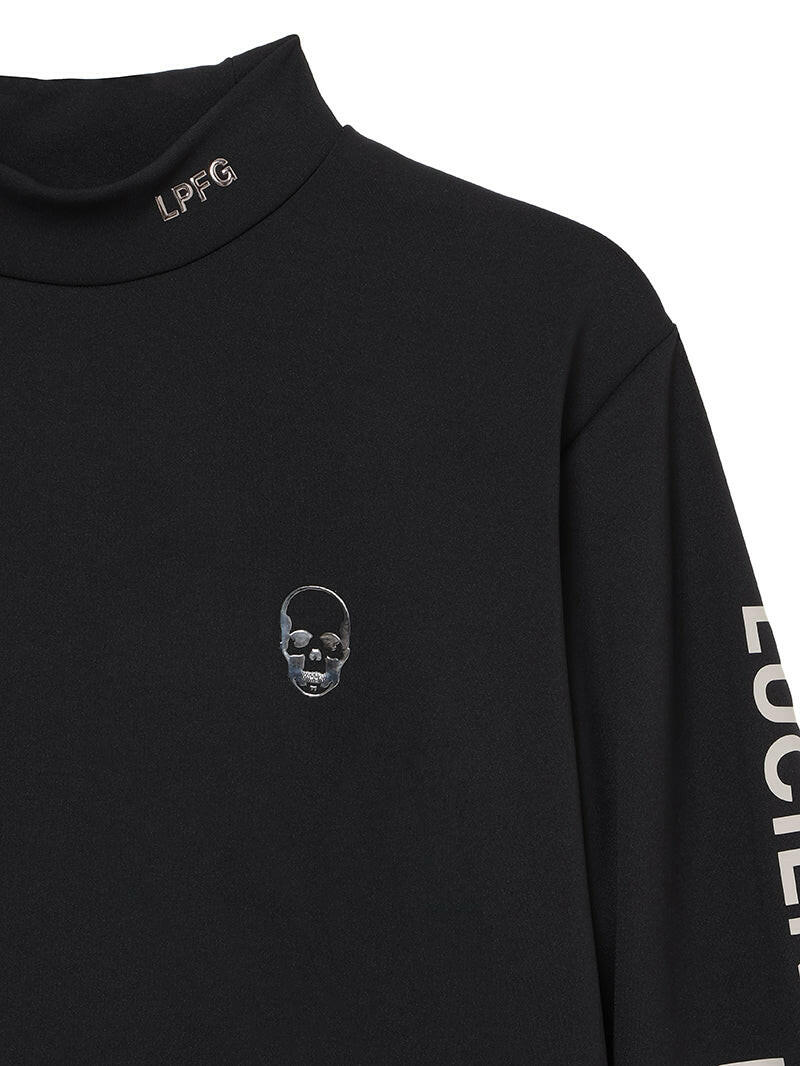 LUCIEN PELLAT-FINET LPFG MENS モックネック プルオーバー LPFG circle logo