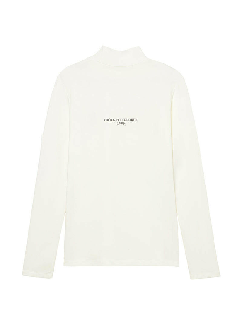 LUCIEN PELLAT-FINET LPFG WOMENS モックネック プルオーバー