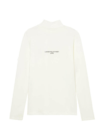 LUCIEN PELLAT-FINET LPFG WOMENS モックネック プルオーバー