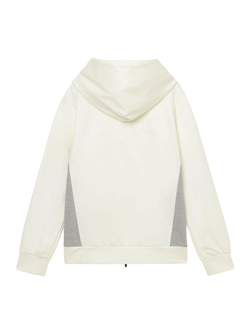 LUCIEN PELLAT-FINET LPFG WOMENS LPFGロゴフードジップジャケット