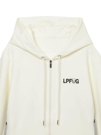 LUCIEN PELLAT-FINET LPFG WOMENS LPFGロゴフードジップジャケット