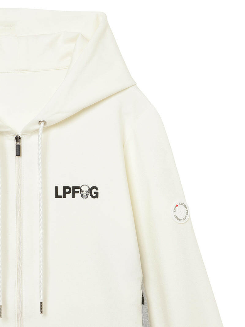 LUCIEN PELLAT-FINET LPFG WOMENS LPFGロゴフードジップジャケット