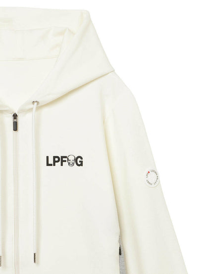 LUCIEN PELLAT-FINET LPFG WOMENS LPFGロゴフードジップジャケット