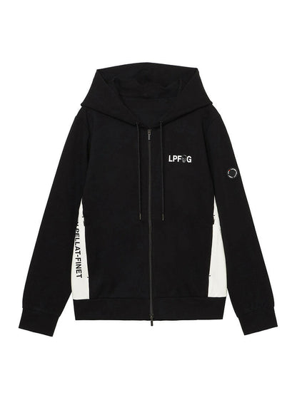 LUCIEN PELLAT-FINET LPFG WOMENS LPFGロゴフードジップジャケット