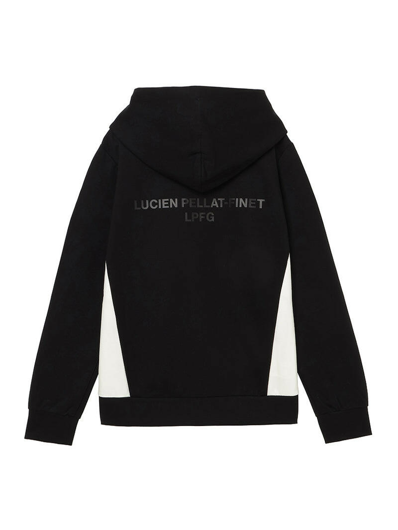 LUCIEN PELLAT-FINET LPFG WOMENS LPFGロゴフードジップジャケット