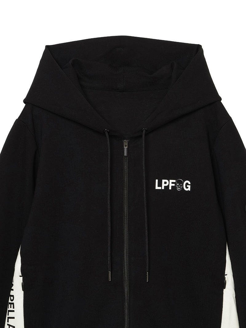 LUCIEN PELLAT-FINET LPFG WOMENS LPFGロゴフードジップジャケット