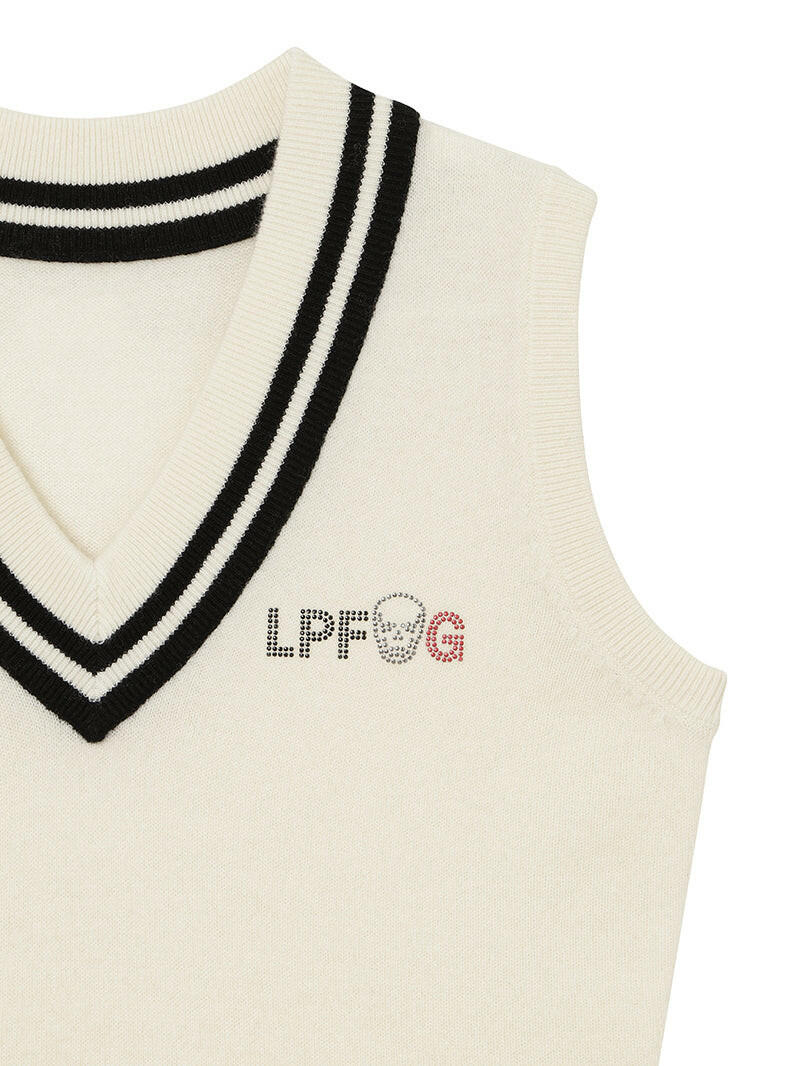 LUCIEN PELLAT-FINET LPFG WOMEN Ｖネック ベスト