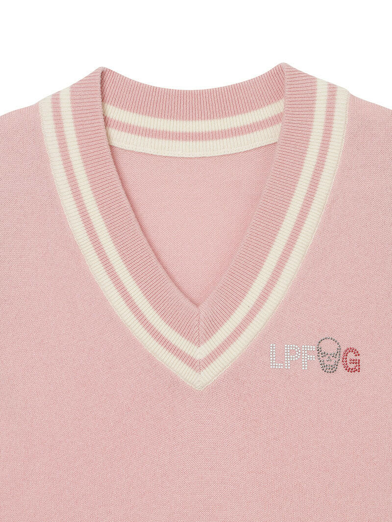 LUCIEN PELLAT-FINET LPFG WOMEN Ｖネック ベスト