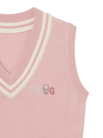 LUCIEN PELLAT-FINET LPFG WOMEN Ｖネック ベスト