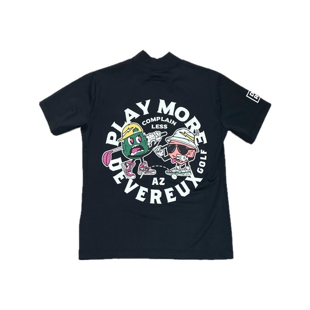 DEVEREUX GOLF WOMENS Play More Battlemock TEE