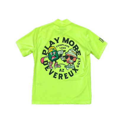 DEVEREUX GOLF WOMENS Play More Battlemock TEE