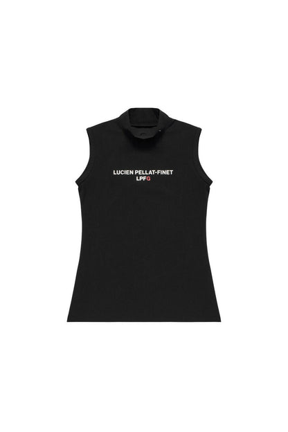 LUCIEN PELLAT-FINET LPFG WOMENS スリーブレスモックネックシャツ