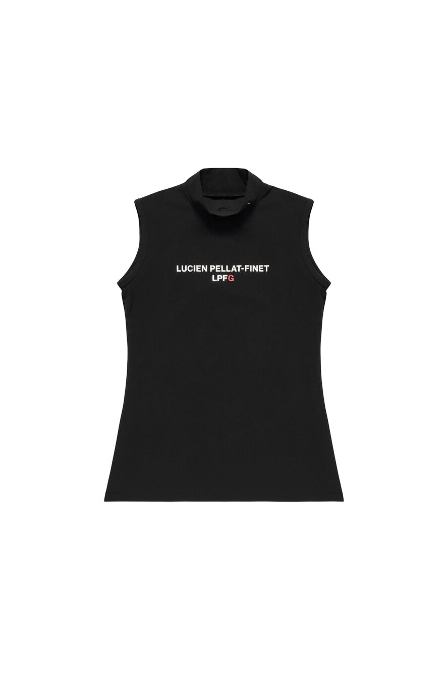 LUCIEN PELLAT-FINET LPFG WOMENS sleeveless mock neck shirt