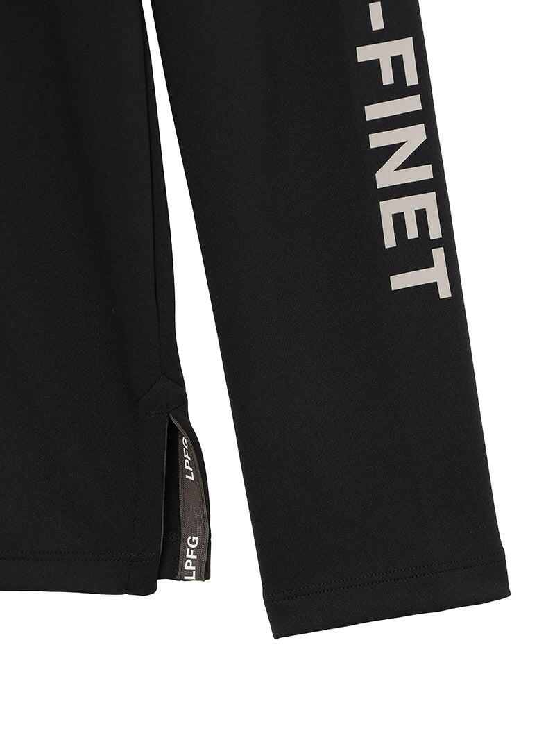 LUCIEN PELLAT-FINET LPFG MENS モックネック プルオーバー LPFG circle logo