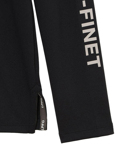 LUCIEN PELLAT-FINET LPFG MENS モックネック プルオーバー LPFG circle logo