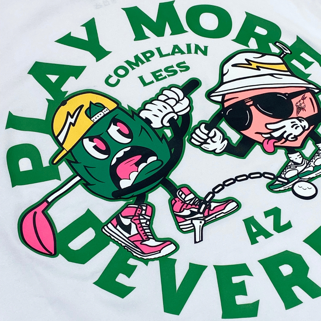 DEVEREUX GOLF WOMENS Play More Battlemock TEE