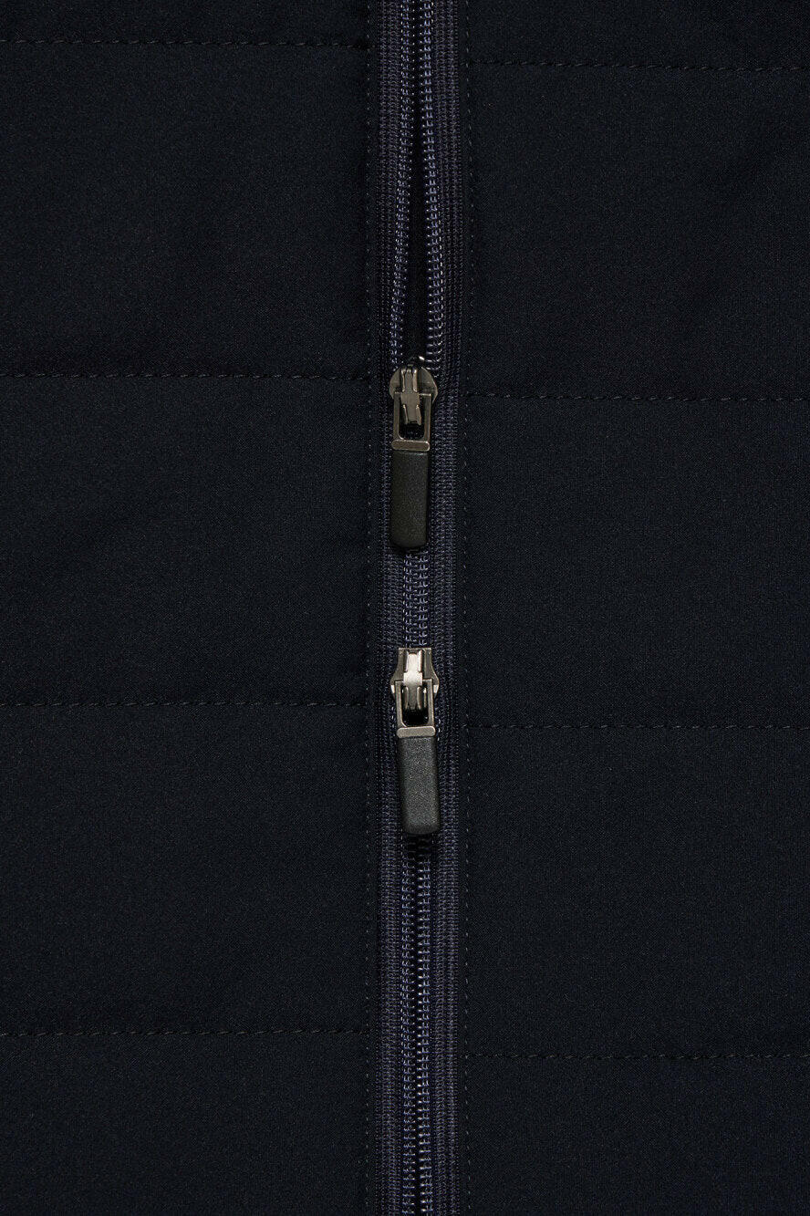 LUCIEN PELLAT-FINET WOMENS 中綿キルティング フードジップベスト