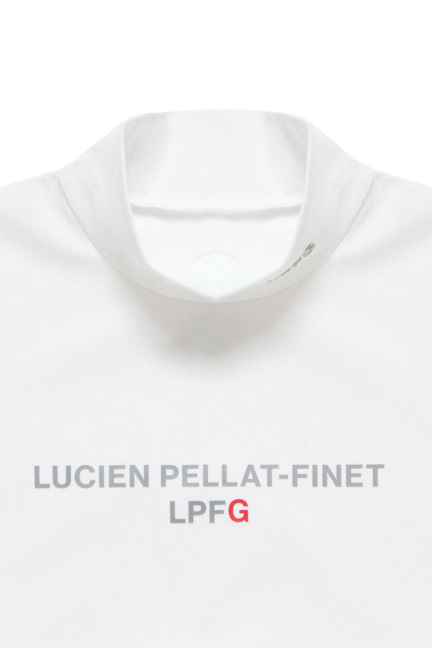 LUCIEN PELLAT-FINET LPFG WOMENS スリーブレスモックネックシャツ