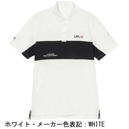 lucien pellat-finet MENS LPFG ﾊﾞｲｶﾗｰﾎﾟﾛｼｬﾂ S/S