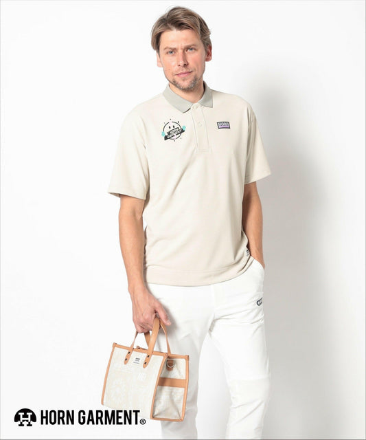 HORN GARMENT MENS Short Sleeve POLO(DE Limited)