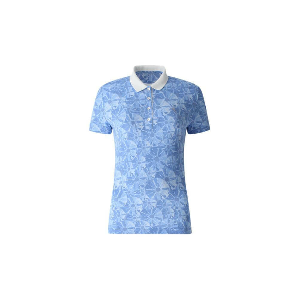 CHERVO WOMENS APSIK LIGHTWEIGHT SUNBLOCK® PRINTED POLO